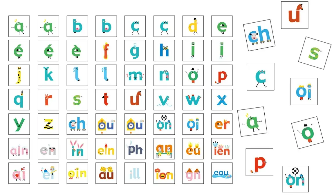 J'apprends à lire en manipulant - 3-6 ans - Méthode syllabique et sensorielle pour tous les enfants - Coffret - 9782092496510 - page-interieure2