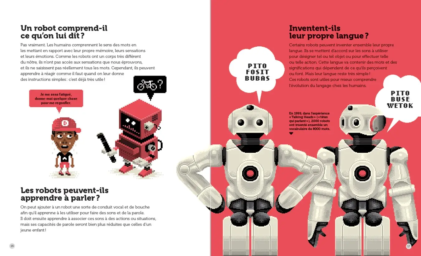 Les Robots et l'intelligence artificielle - Questions/Réponses - Dès 7 ans - Livre documentaire - 9782092497562 - page-interieure2