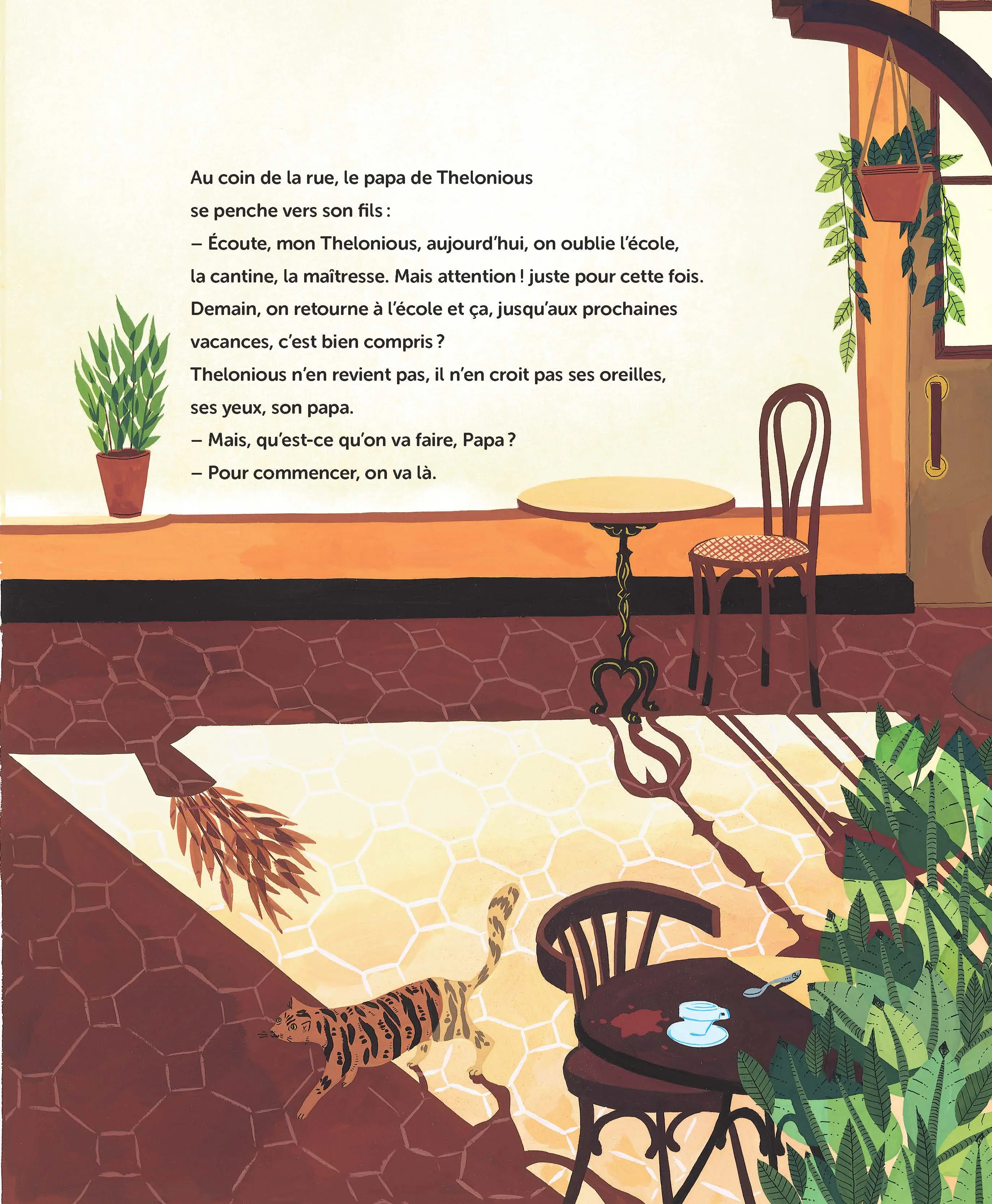 La drôle d'idée de mon papa - Album dès 3 ans - Album(s) - 9782092547496 - page intérieure2