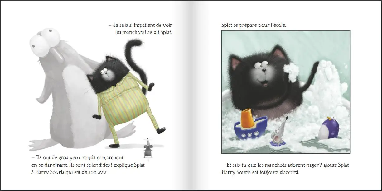 Splat et la sortie de classe - Album dès 4 ans - Album(s) - 9782092552605 - page-interieure2