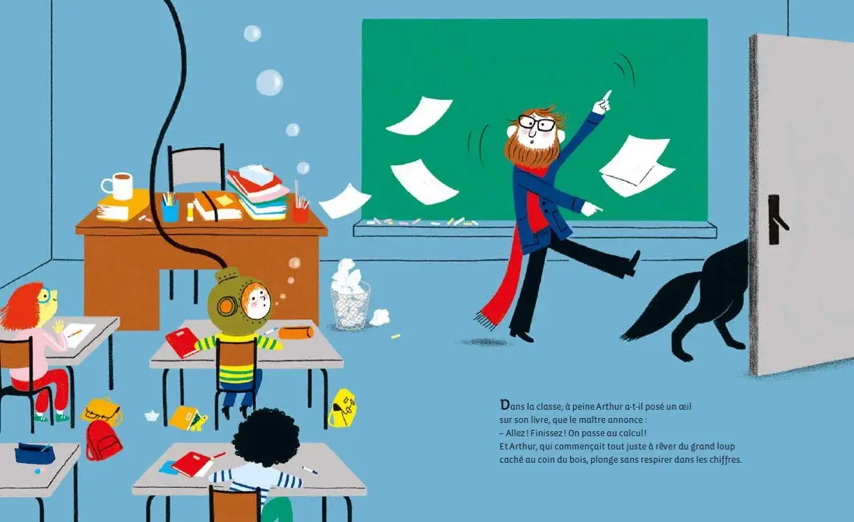 Arthur et les gens très pressés - Un livre qui sensibilise à respecter le rythme des enfants - Album dès 3 ans - Album(s) - 9782092580493 - page intérieure2
