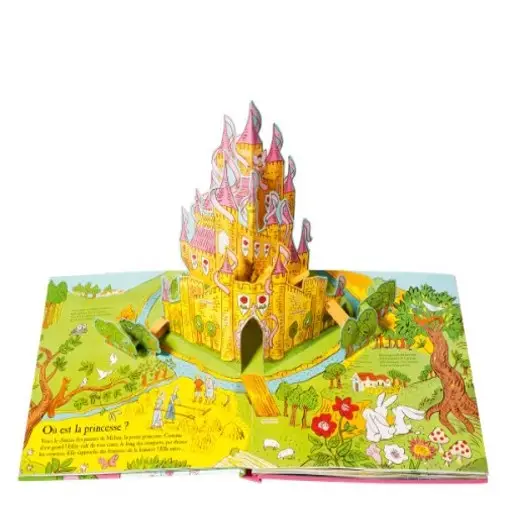Kididoc - Fées et Princesses - Livre Pop-Up - Dès 5 ans - Livre documentaire - 9782092581667 - page intérieure2