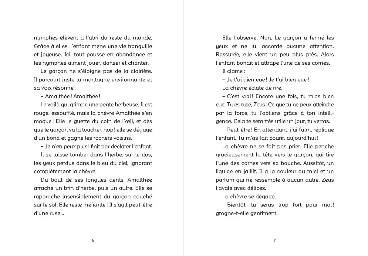 Zeus, le roi des dieux - Dès 9 ans - Roman - 9782092589021 - page-interieure2