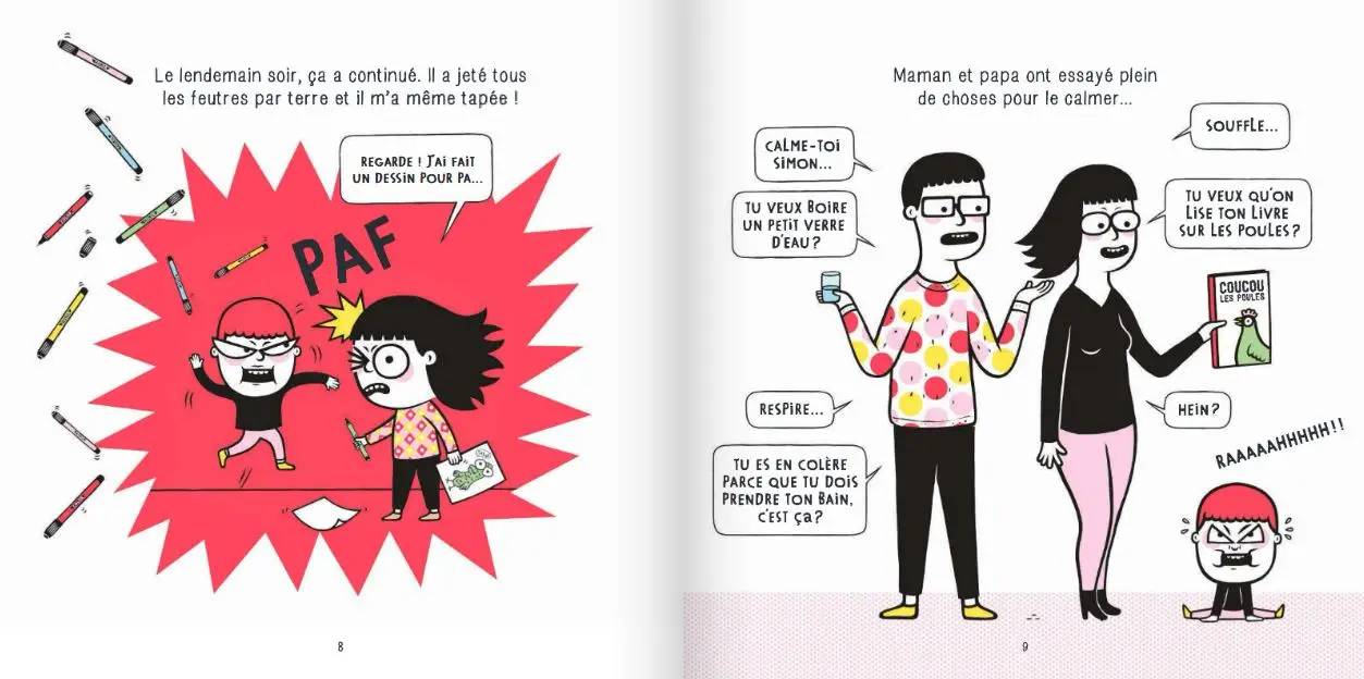 Les colères - 3 histoires pour les comprendre et des conseils pour s'apaiser - Isabelle Filliozat - Dès 4 ans - Album(s) - 9782092589816 - page-interieure2
