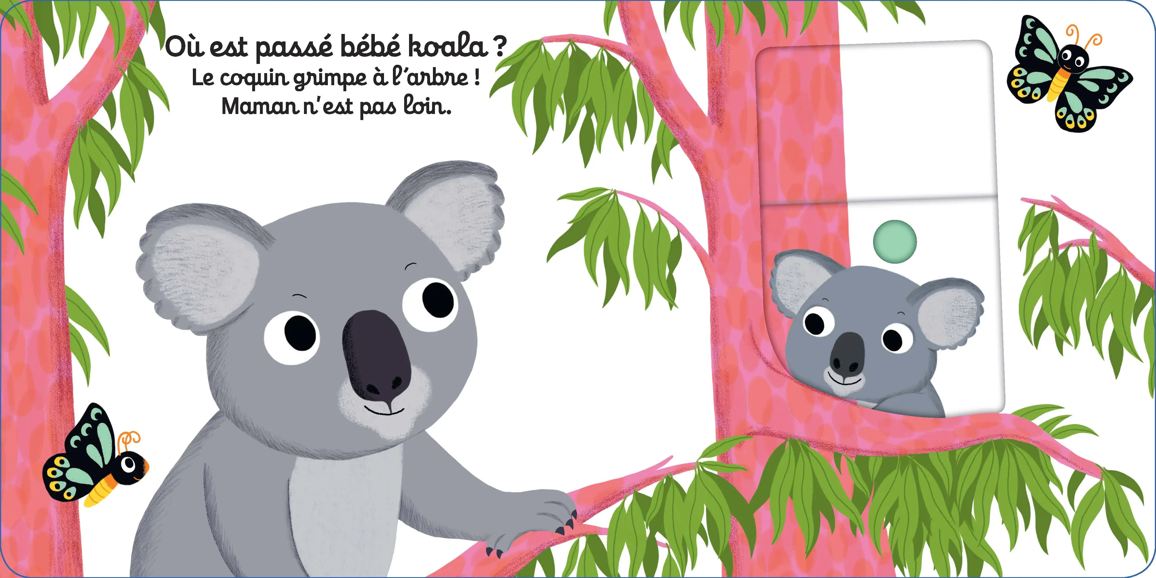 Bonne nuit bébé koala ! - Livre d'éveil animé pour les bébés dès 1 an - Livre documentaire - 9782092591260 - page-interieure2