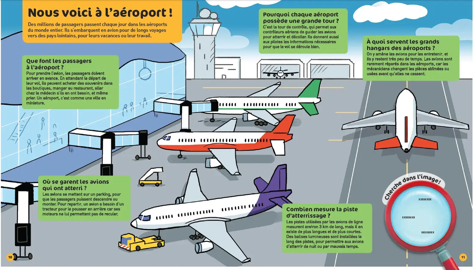 Les avions - Questions/Réponses - doc dès 5 ans - Livre documentaire - 9782092591765 - page intérieure2