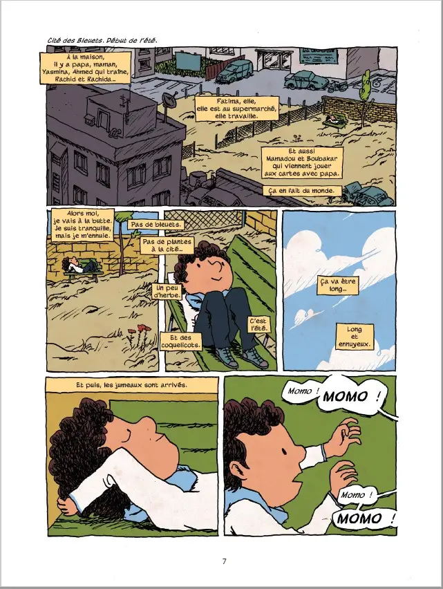 Momo, petit prince des Bleuets - BD - Dès 8 ans - BD - 9782095003302 - page-interieure2