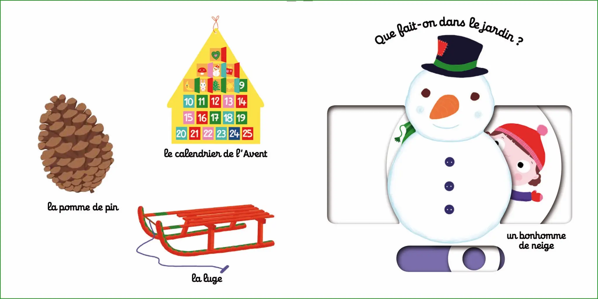 Mon imagier de Noël - Livre animé Kididoc dès 1 an - Livre documentaire - 9782095024147 - page-interieure2
