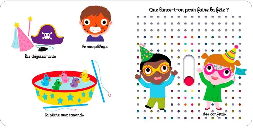 Mon imagier animé Kididoc - joyeux anniversaire - nouvelle édition - Dès 1 an - Livre documentaire - 9782095025731 - page-interieure2