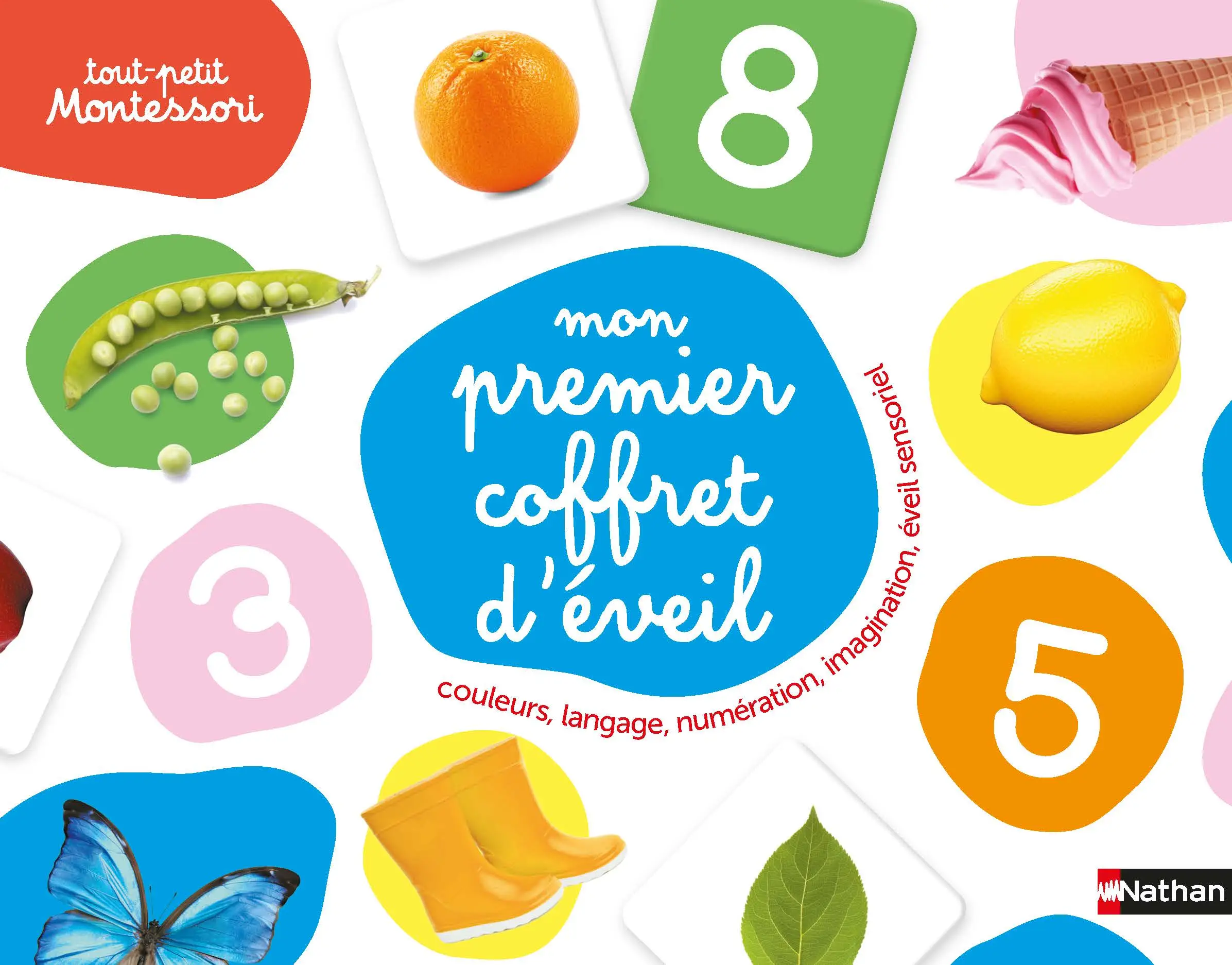 Tout-petit Montessori : mon premier coffret d'éveil - des activités d'éveil variées à découvrir dès 18 mois - Coffret - 9782095028060 - page-interieure2