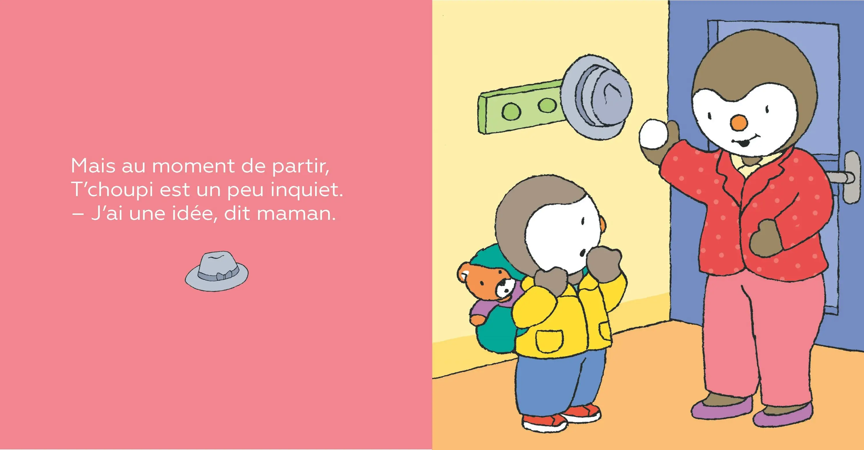  T'choupi dort chez un copain - Dès 2 ans - Un livre à lire et à écouter - Album(s) - 9782095029296 - page-interieure2