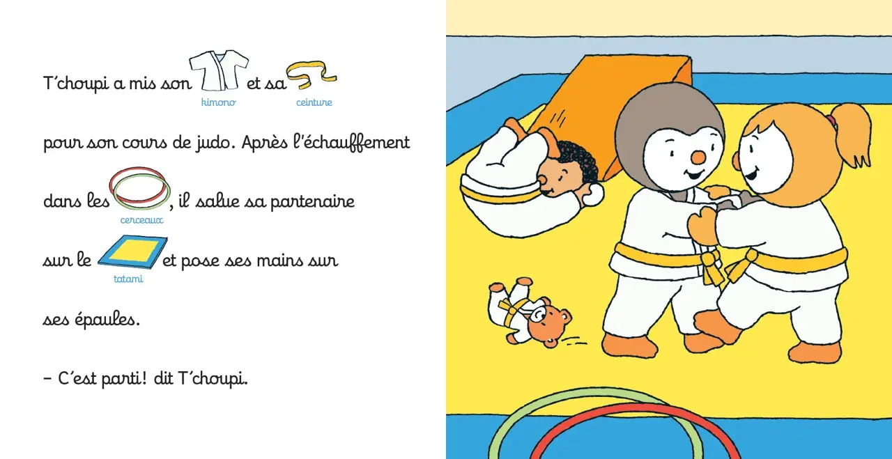 T'choupi champion de sport - Histoire à 2 voix - Dès 2 ans - Album(s) - 9782095029340 - page-intérieure2
