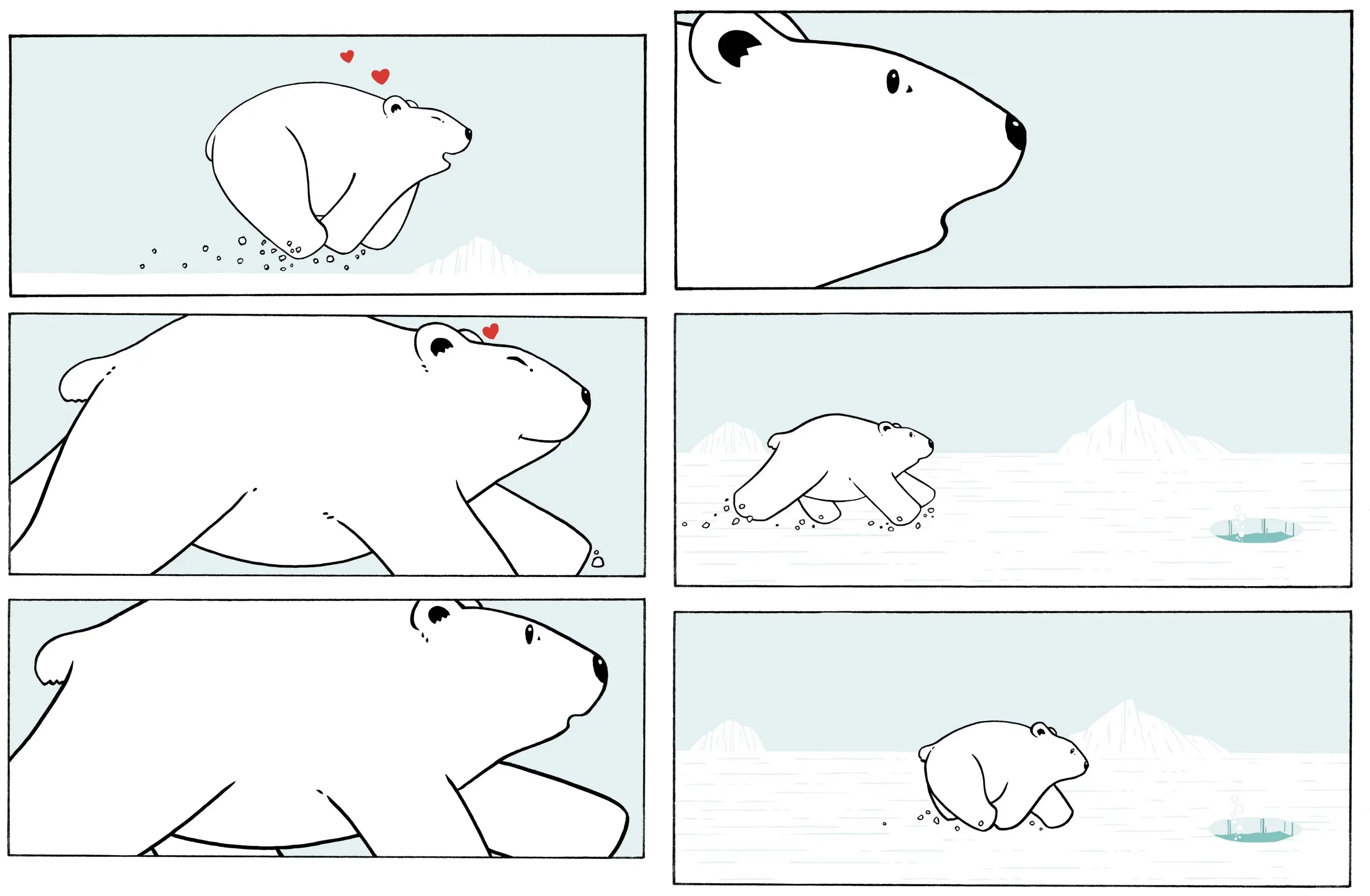 Mon coeur - MINI BULLES - BD sans texte - Dès 3 ans - BD - 9782095030711 - page-interieure2