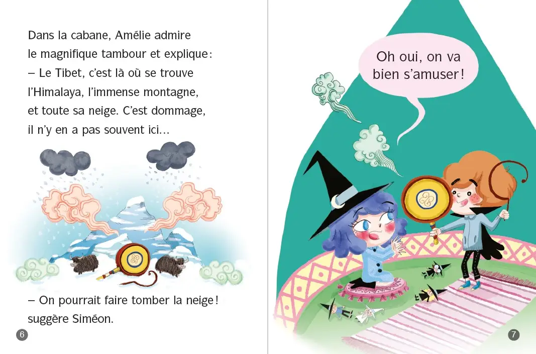 Amélie Maléfice - L'abominable tempête de neige - Lune Bleue Dès 6 ans - Roman - 9782095031077 - page-interieure2