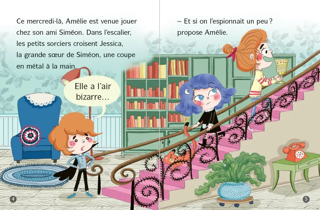 Amélie Maléfice - La vengeance des petits sorciers - Lune Bleue Dès 6 ans - Roman - 9782095031091 - page-interieure2