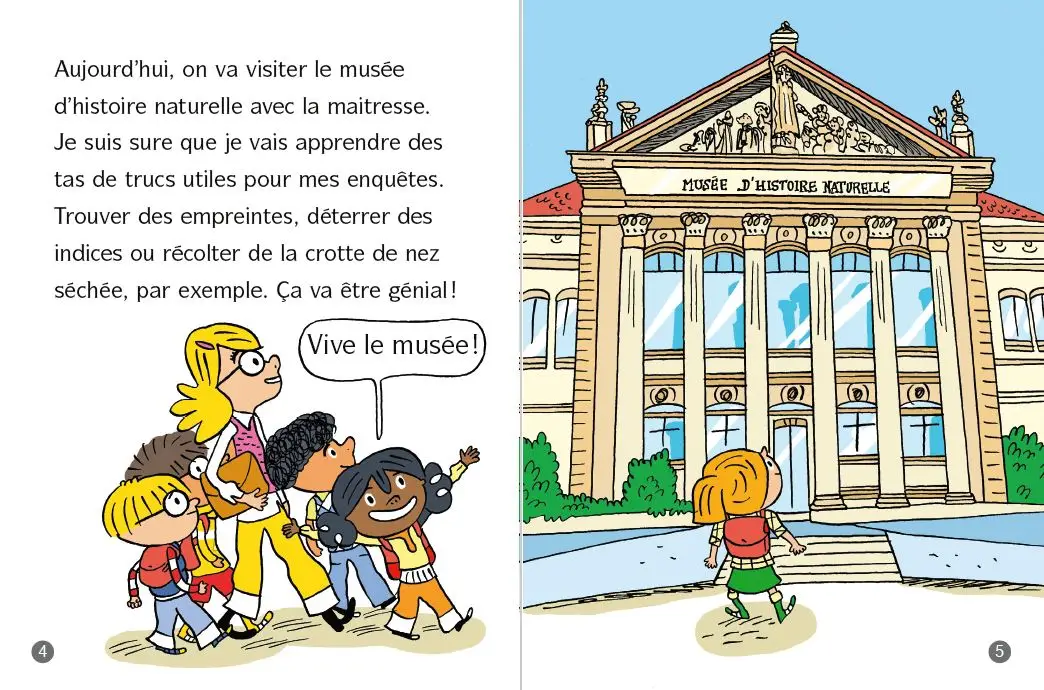 Frissons au CP - Poil à la momie - Dès 6 ans - Roman - 9782095031176 - page-interieure2