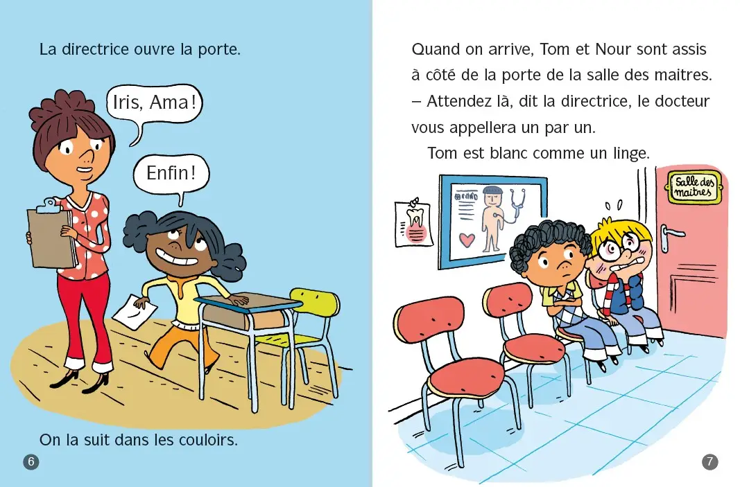Frissons au CP - Rien de pire qu'un vampire - Lune Bleue Dès 6 ans - Roman - 9782095031213 - page-interieure2
