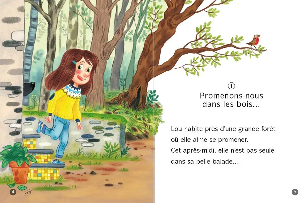 Les animaux de Lou - Où est ta maman petit Faon ? - Dès 6 ans - Roman - 9782095031350 - page-interieure2