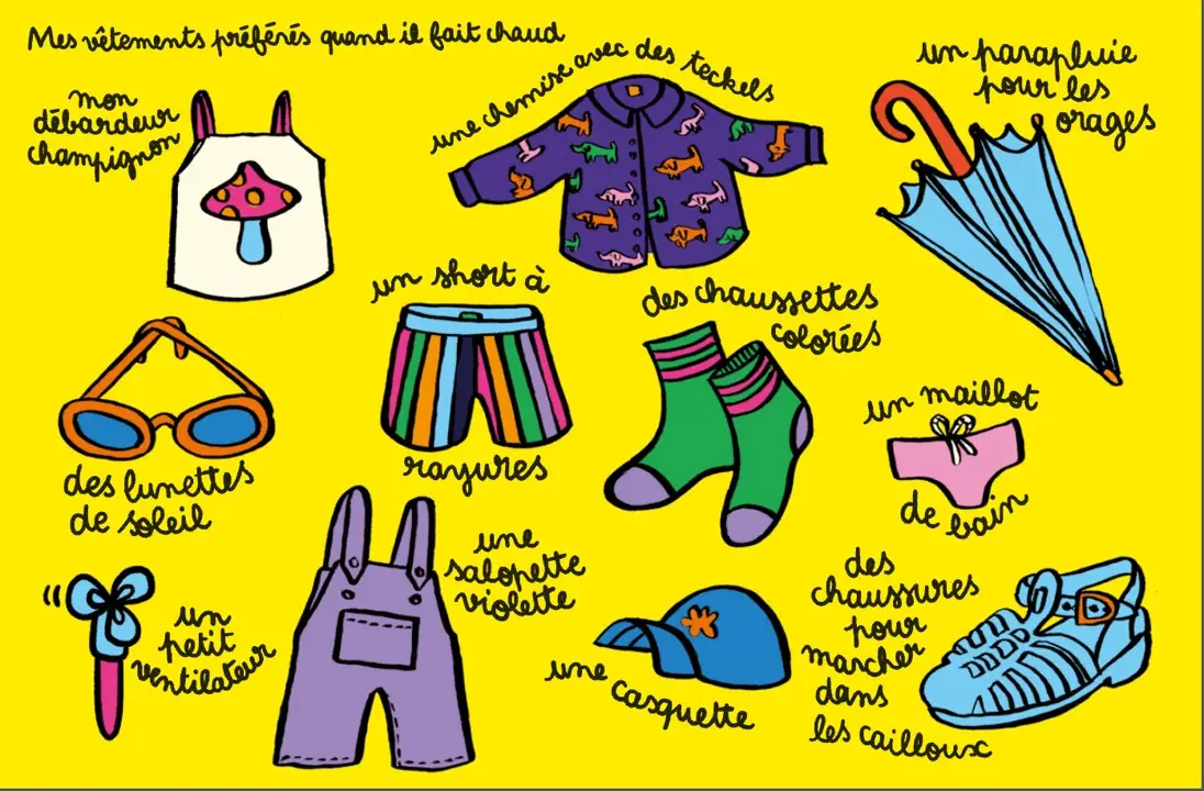 Les choses de ma vie - Un inventaire amusant et poétique des choses qui m'entourent - A partir de 3 ans - Livre d'éveil - 9782095033187 - page-intérieure2