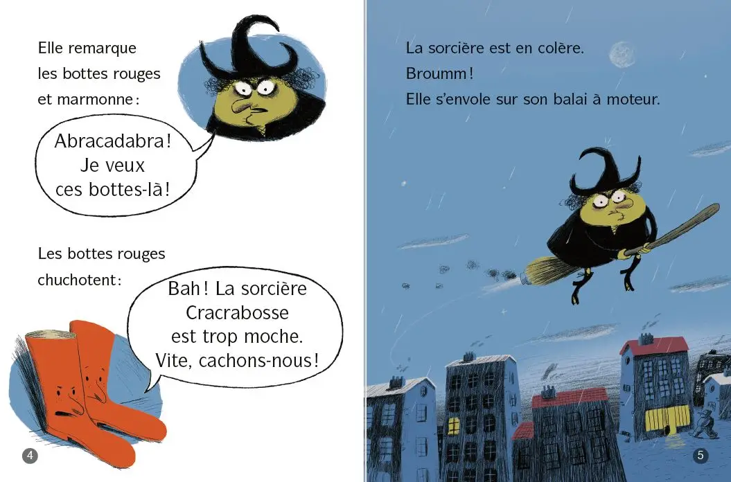 Je veux ces bottes ! Lune Bleue - Dès 6 ans - Roman - 9782095033378 - page-interieure2