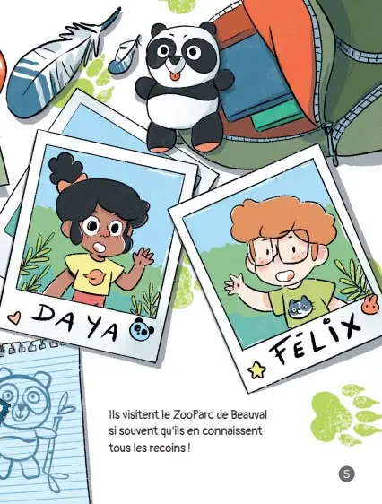 Les amis du zoo Beauval - Le secret du lamantin - Lune Bleue - roman Dès 6 ans - Roman - 9782095034030 - page-interieure2