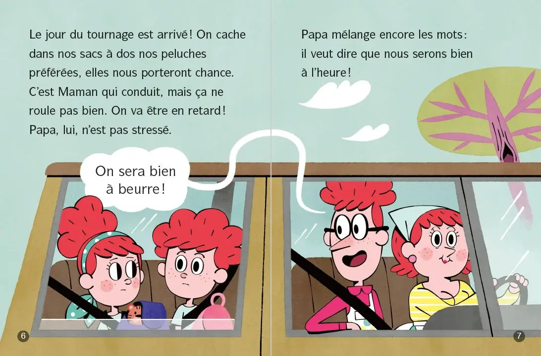 La famille Clafoutis : Drôle de pizza ! Lune bleue dès 6 ans - Roman - 9782095034191 - page-interieure2
