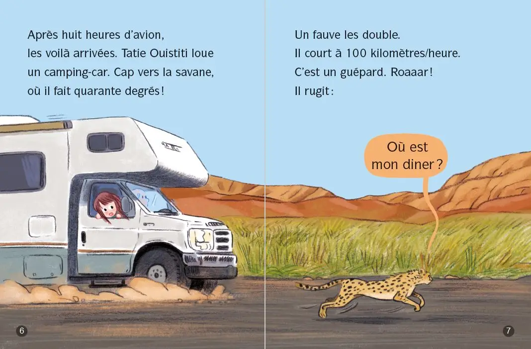 Les Animaux de Lou -  Tu grandiras petit girafon ! - Lune bleue - Dès 6 ans - Roman - 9782095036089 - page-interieure2