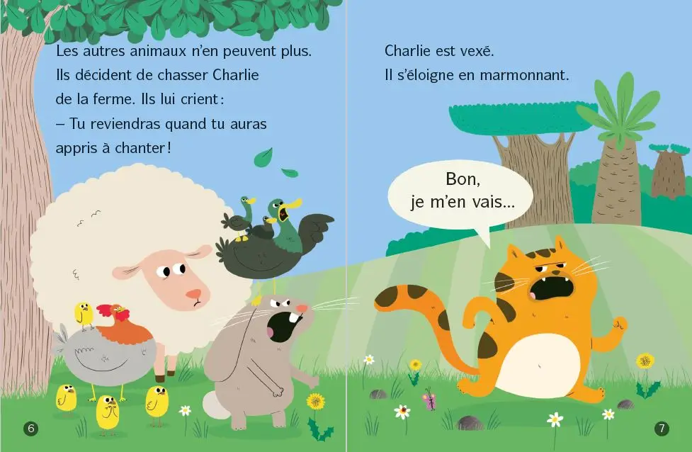 Tu chantes mal, Charlie ! - Lune bleue - Dès 6 ans - Roman - 9782095036478 - page-interieure2