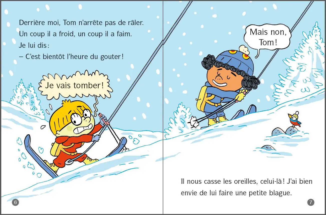 Frissons au CP - Yéti, y es-tu ? - Lune Bleue - Dès 6 ans - Roman - 9782095039882 - page-interieure2