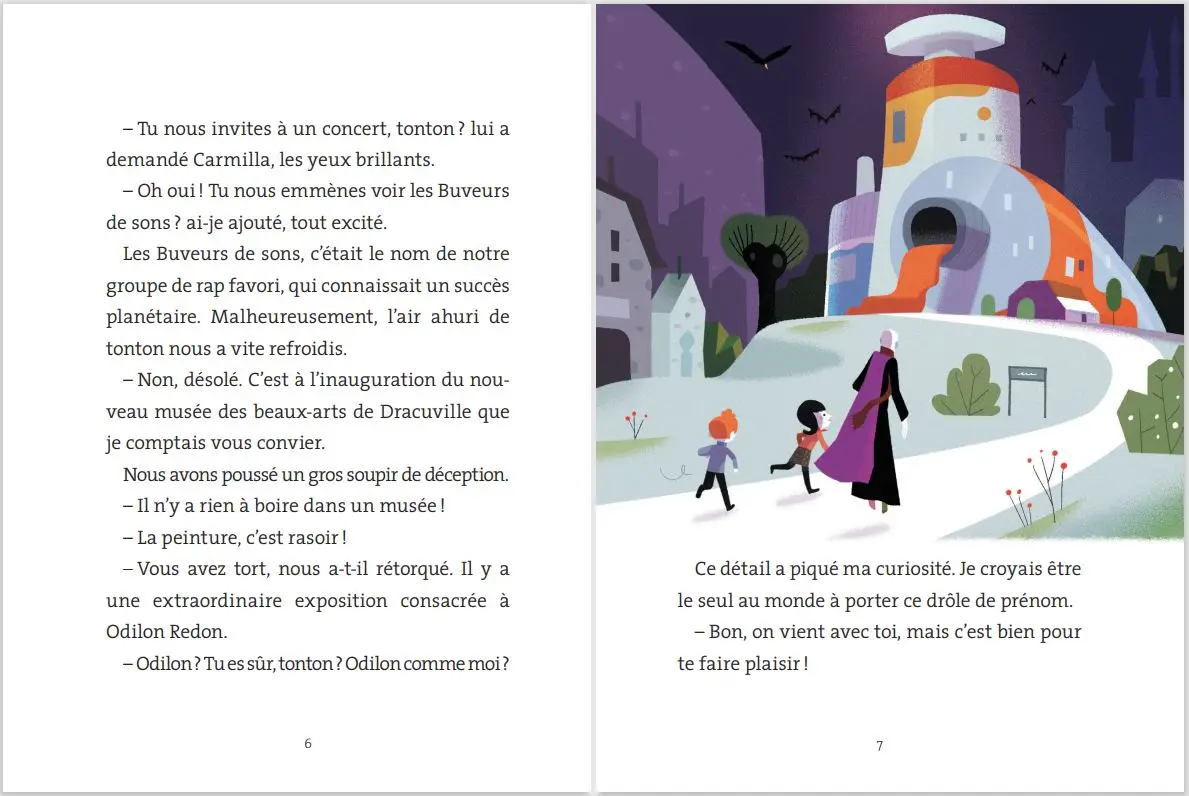 Le buveur d'encre, le buveur d'art - Roman Fantastique - De 7 à 11 ans - Roman - 9782095048921 - page-intérieure2