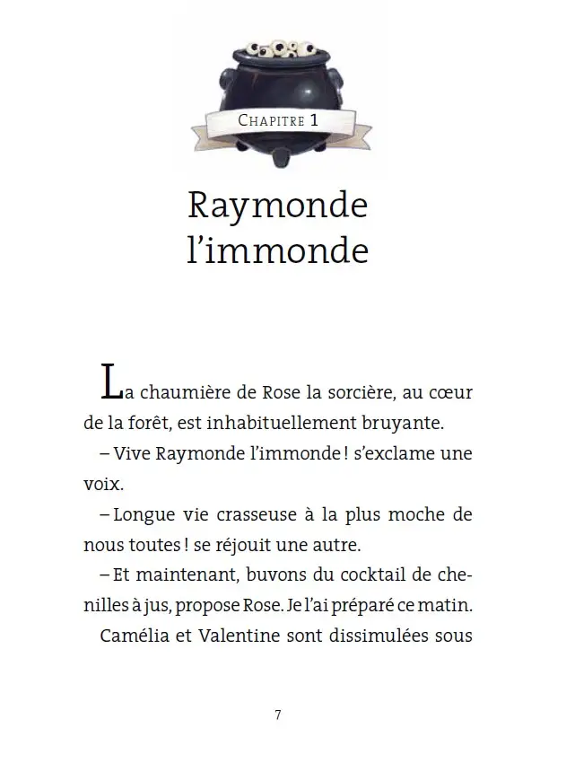 Le clan du chaudron : Le concours de mocheté - roman fantasy dès 7 ans - Roman - 9782095049140 - page-interieure2