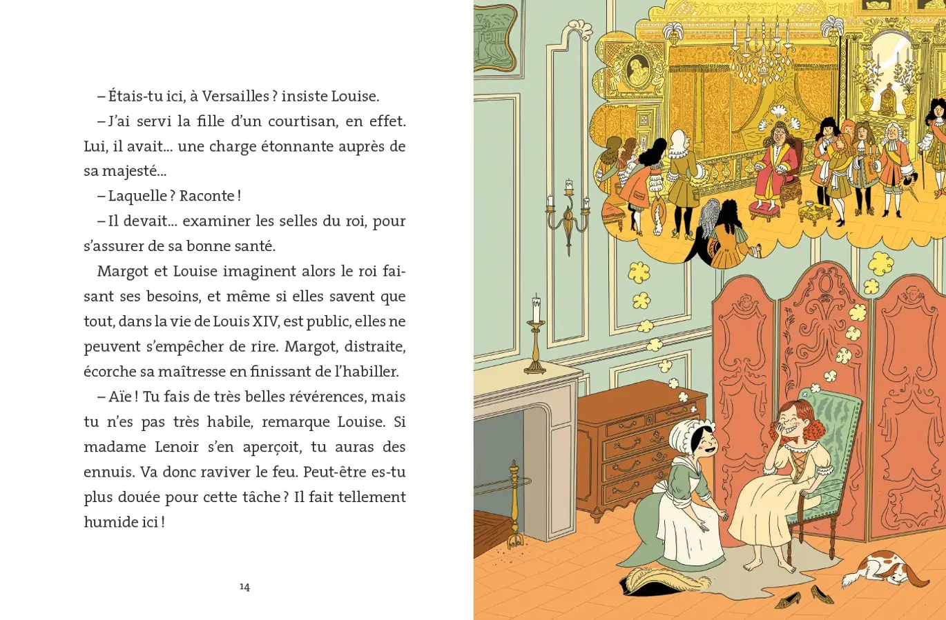 Mystère à Versailles - tome 1 - Le secret de Margot - Dès 7 ans - Roman - 9782095066345 - page-interieure2