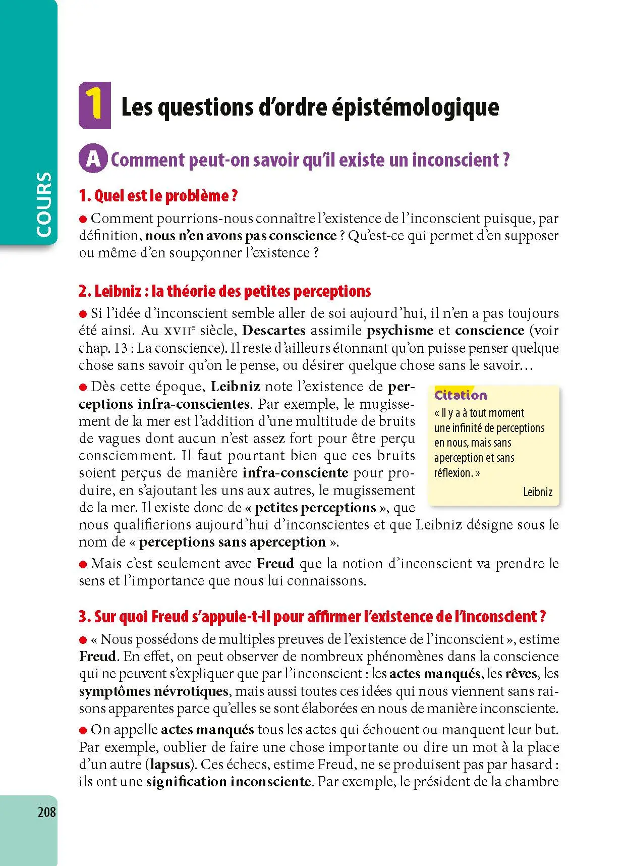 Philosophie Terminale - ABC Excellence - Bac 2027 - Enseignement commun Tle - Cours complets, Notions-clés et vidéos, Points méthode, Exercices et corrigés détaillés - Livre de cours, méthode et exercices - 9782091571409 -  [page intérieure208]
