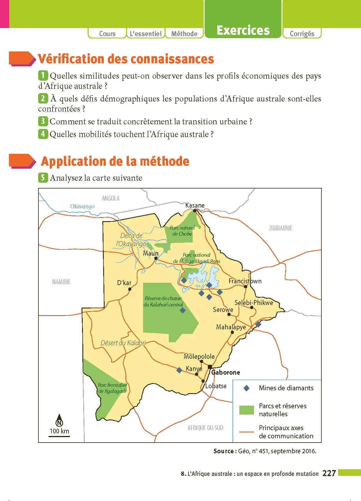 Histoire-Géographie 2de - ABC Réussite - Programme de seconde 2026-2027 - Cours, Méthode, Exercices - Livre de cours, méthode et exercices - 9782091571102 -  [page intérieure227]