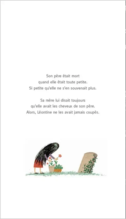 Les cheveux de Léontine - Album tendre et poétique  - Dès 4 ans - Album(s) - 9782092490822 - page intérieure3