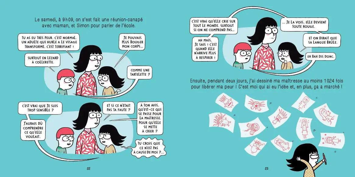 Les problèmes à l'école - Les petites histoires Filliozat - Dès 4 ans - Album(s) - 9782092490891 - page-interieure3