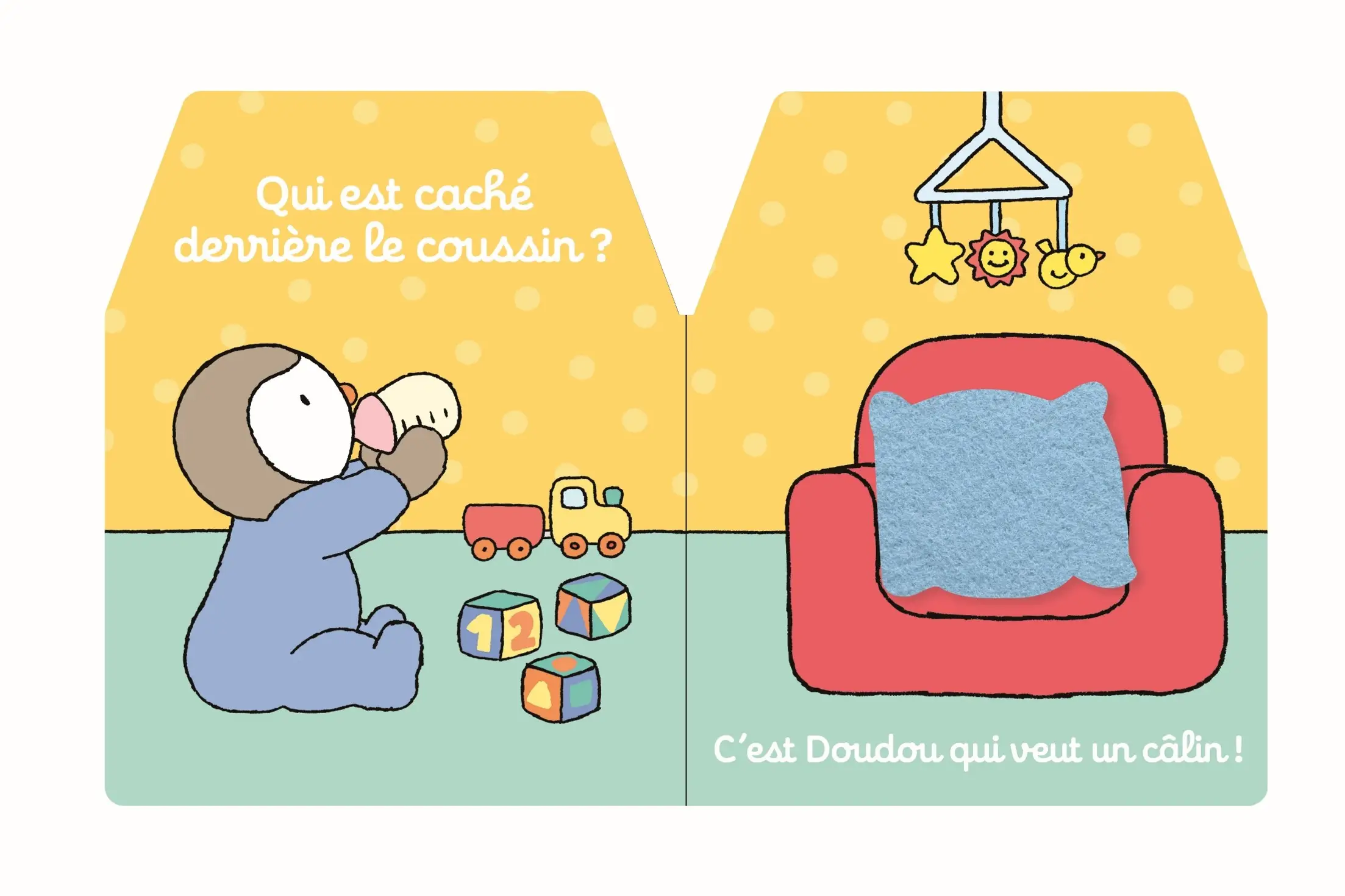 Bébé T'choupi - Bonne nuit ! - livre coucou/caché - Dès 6 mois - Livre d'éveil - 9782092492529 - page intérieure3