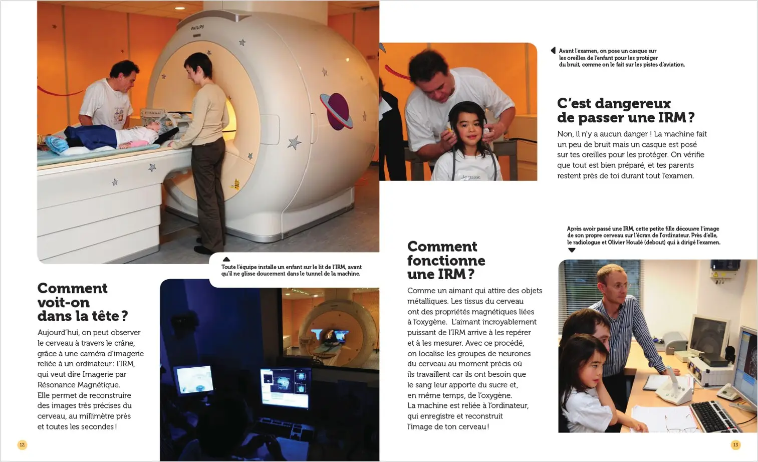 Mon cerveau - Questions/Réponses - doc dès 7 ans - Livre documentaire - 9782092492772 - page intérieure3