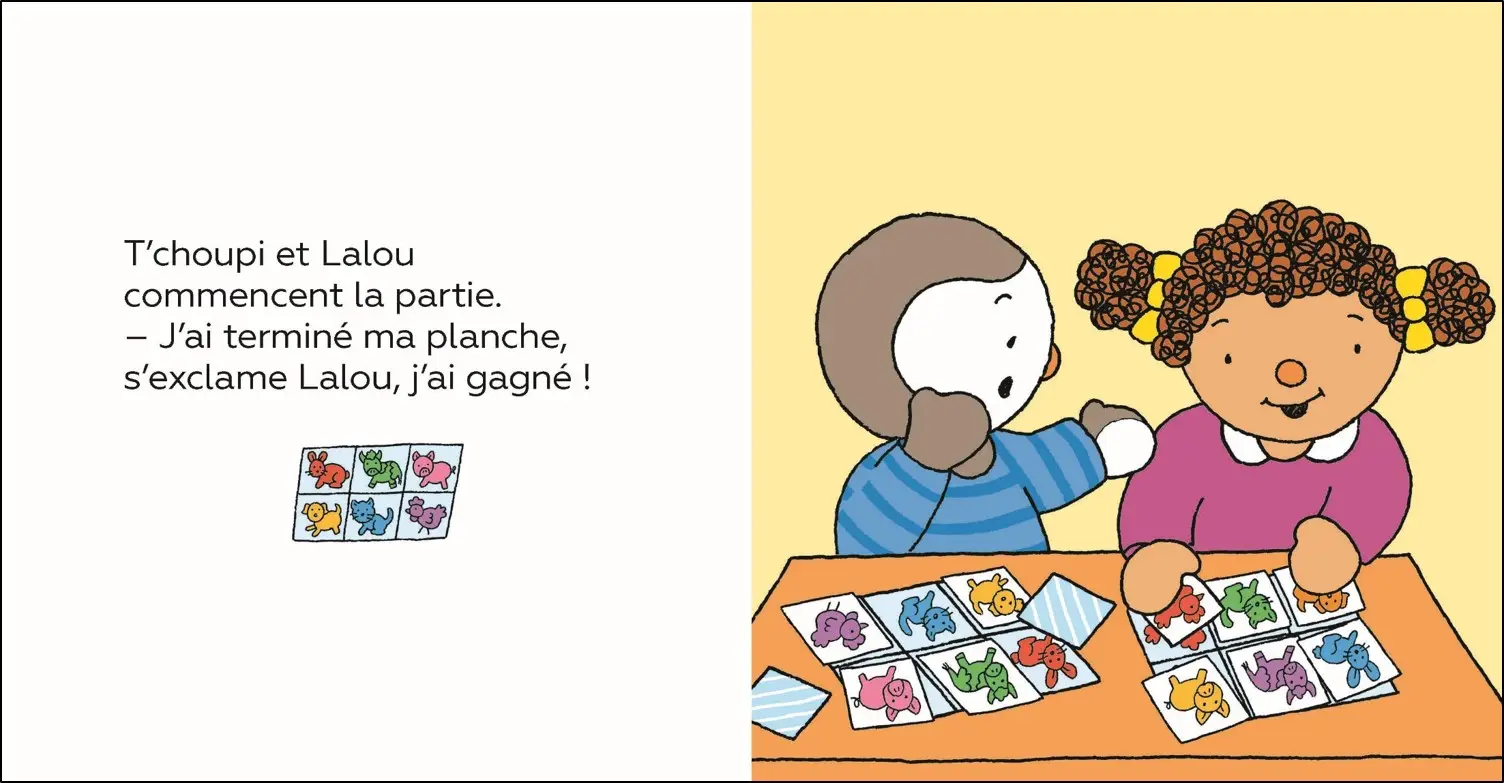  T'choupi n'aime pas perdre - Dès 2 ans - Album(s) - 9782092494431 - page-interieure3