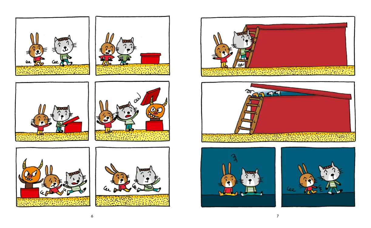 C'est dans la boîte - MINI BULLES - BD - Dès 3 ans - BD - 9782092494448 - page-intérieure3