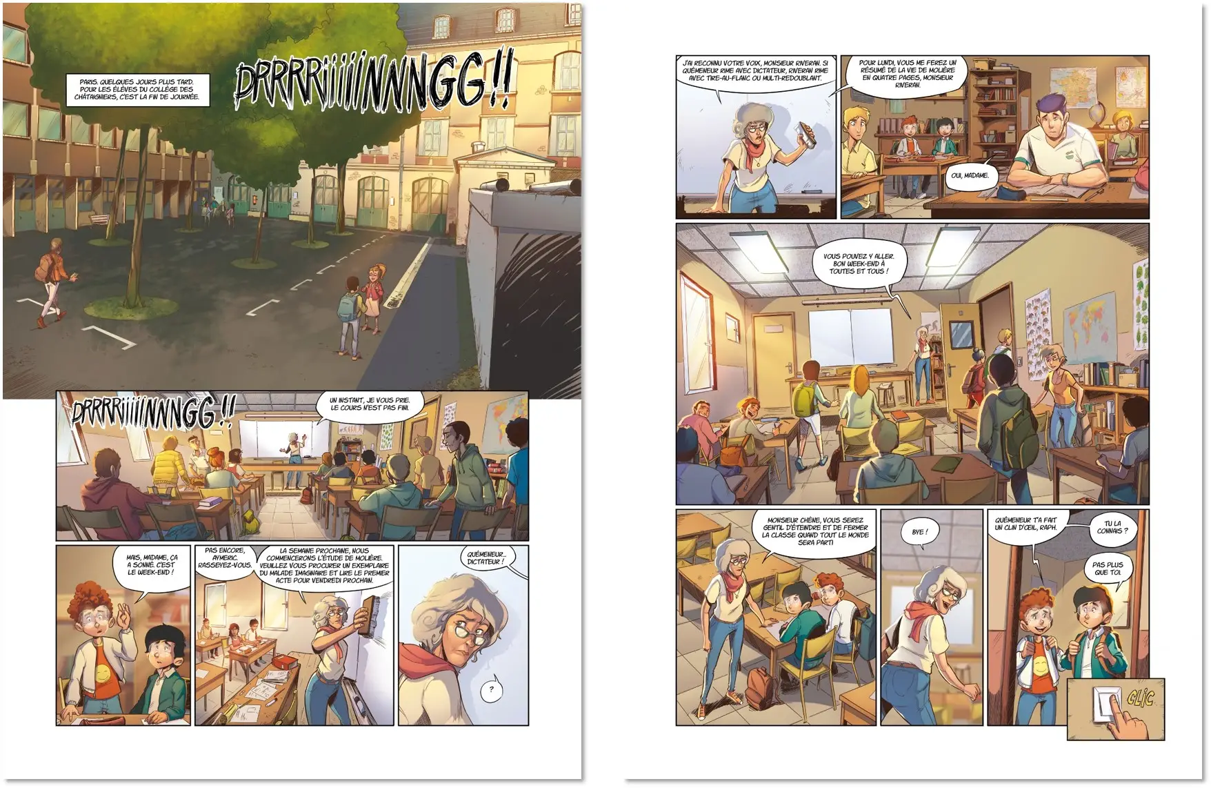 Strom - Tome 1 : Les chevaliers de l'insolite - BD Dès 8 ans - BD - 9782092494509 - page-interieure3