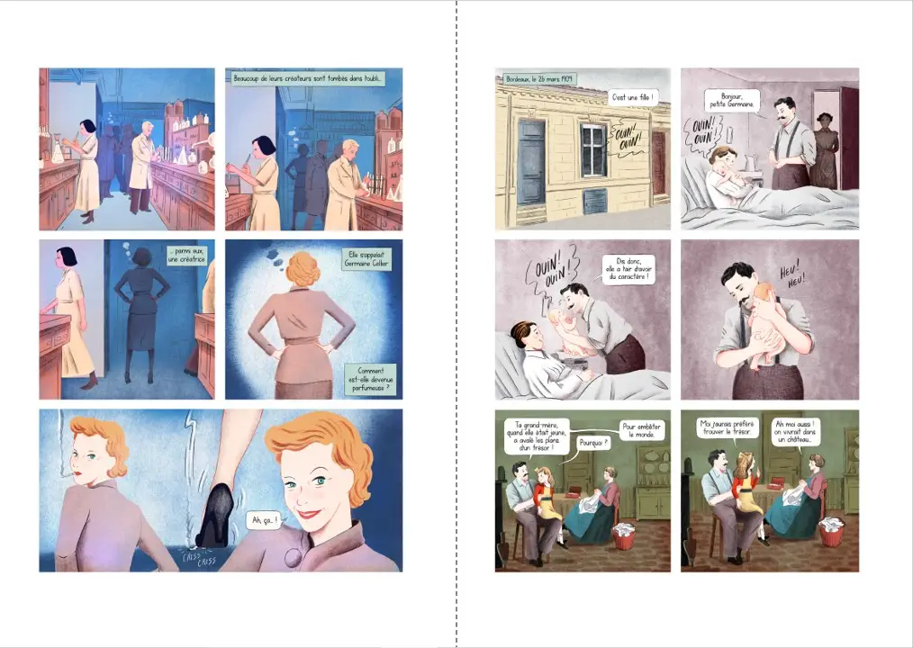 Germaine Cellier - L'audace d'une parfumeuse - BD - BD - 9782092494615 - page-intérieure3