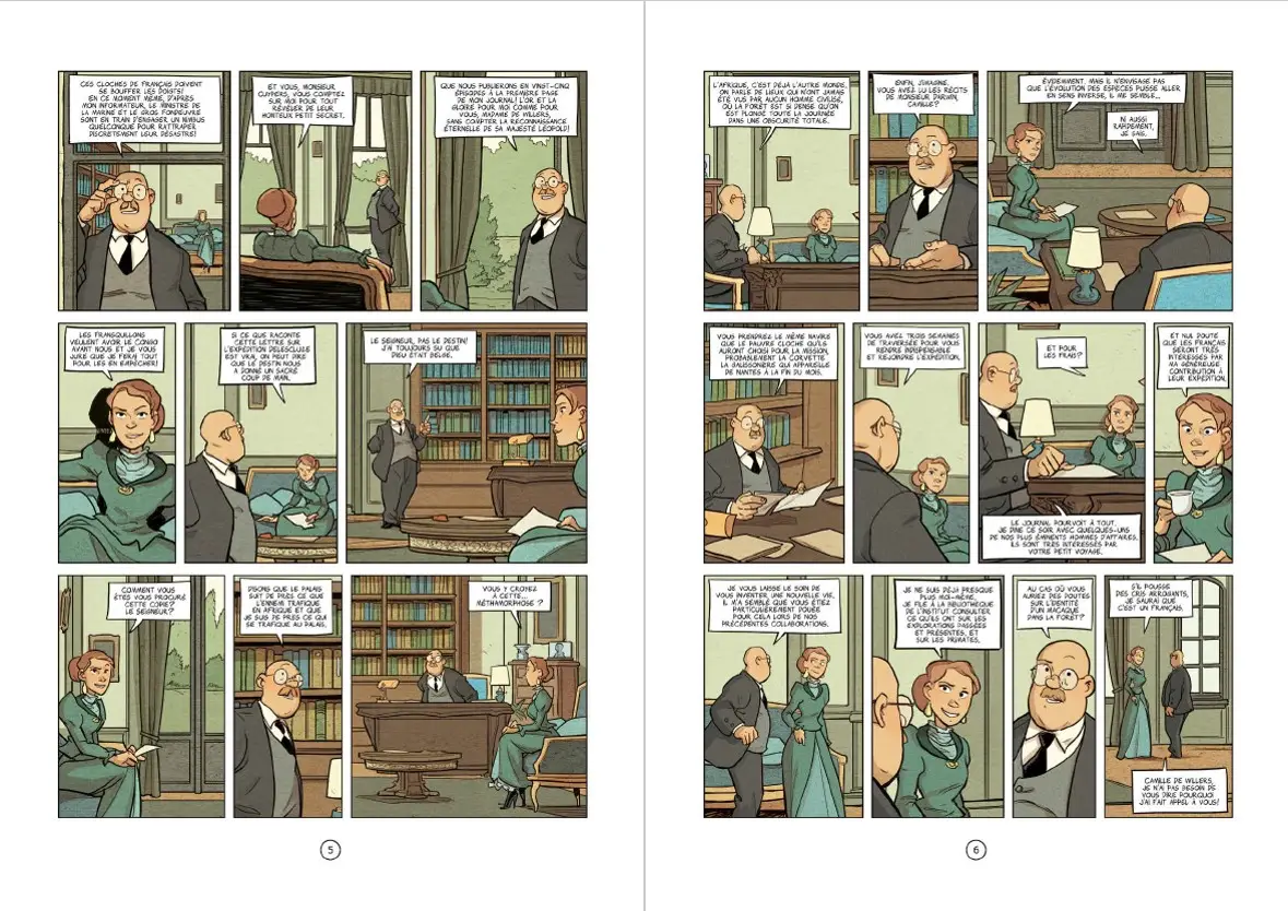 L'incroyable expédition de Corentin Tréguier au Congo - BD - BD - 9782092494653 - page-interieure3