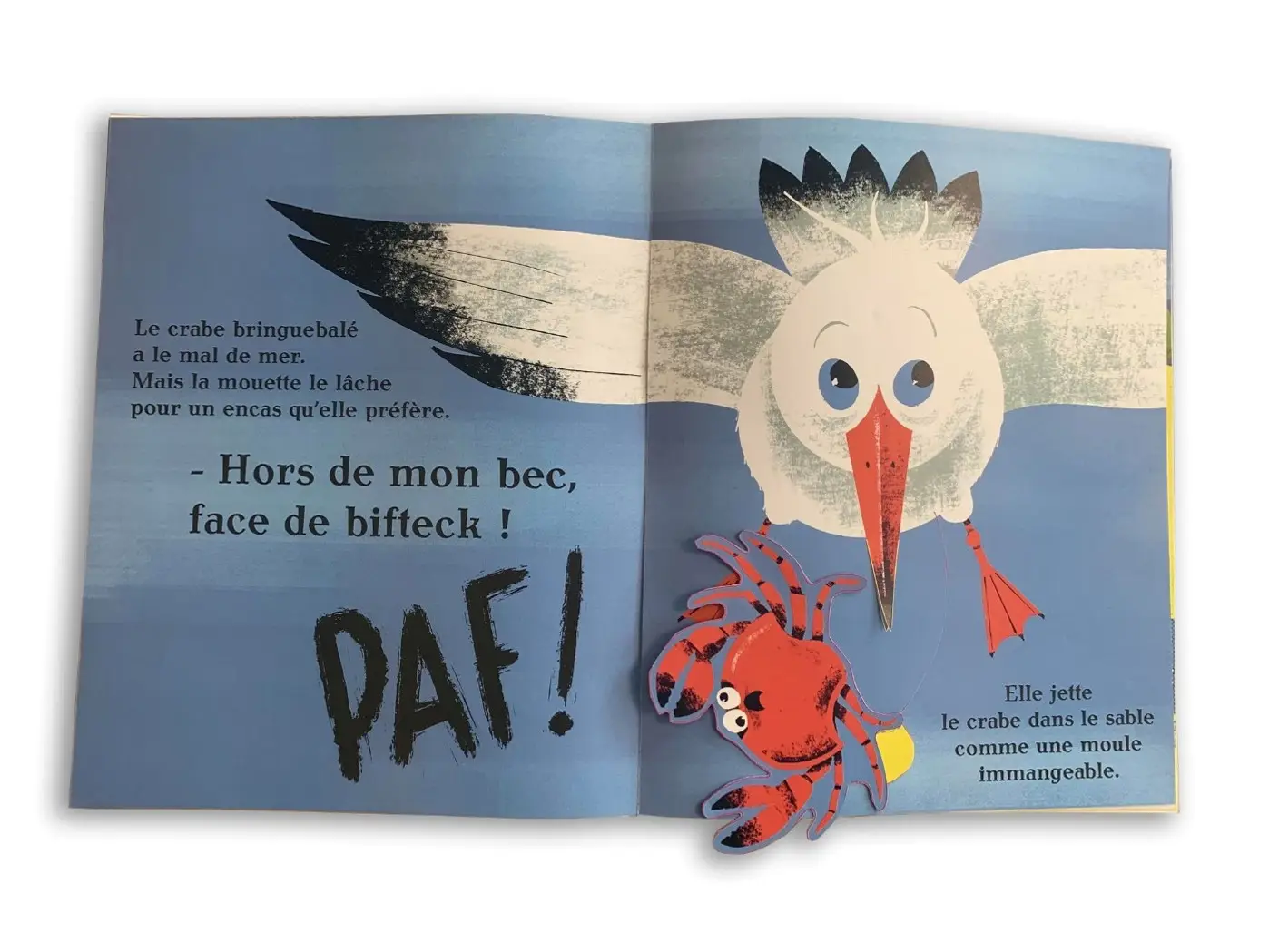 Alerte à la mouette ! - Un grand livre 100% pop-up - Dès 3 ans - Album(s) - 9782092494660 - page-intérieure3