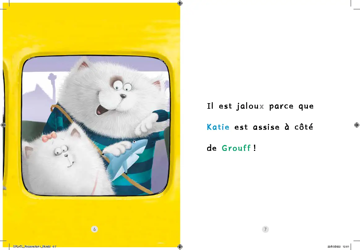 Je lis avec Splat : Splat, poisson chat - Niveau 2 - Dès 6 ans - Roman - 9782092496398 - page-intérieure3