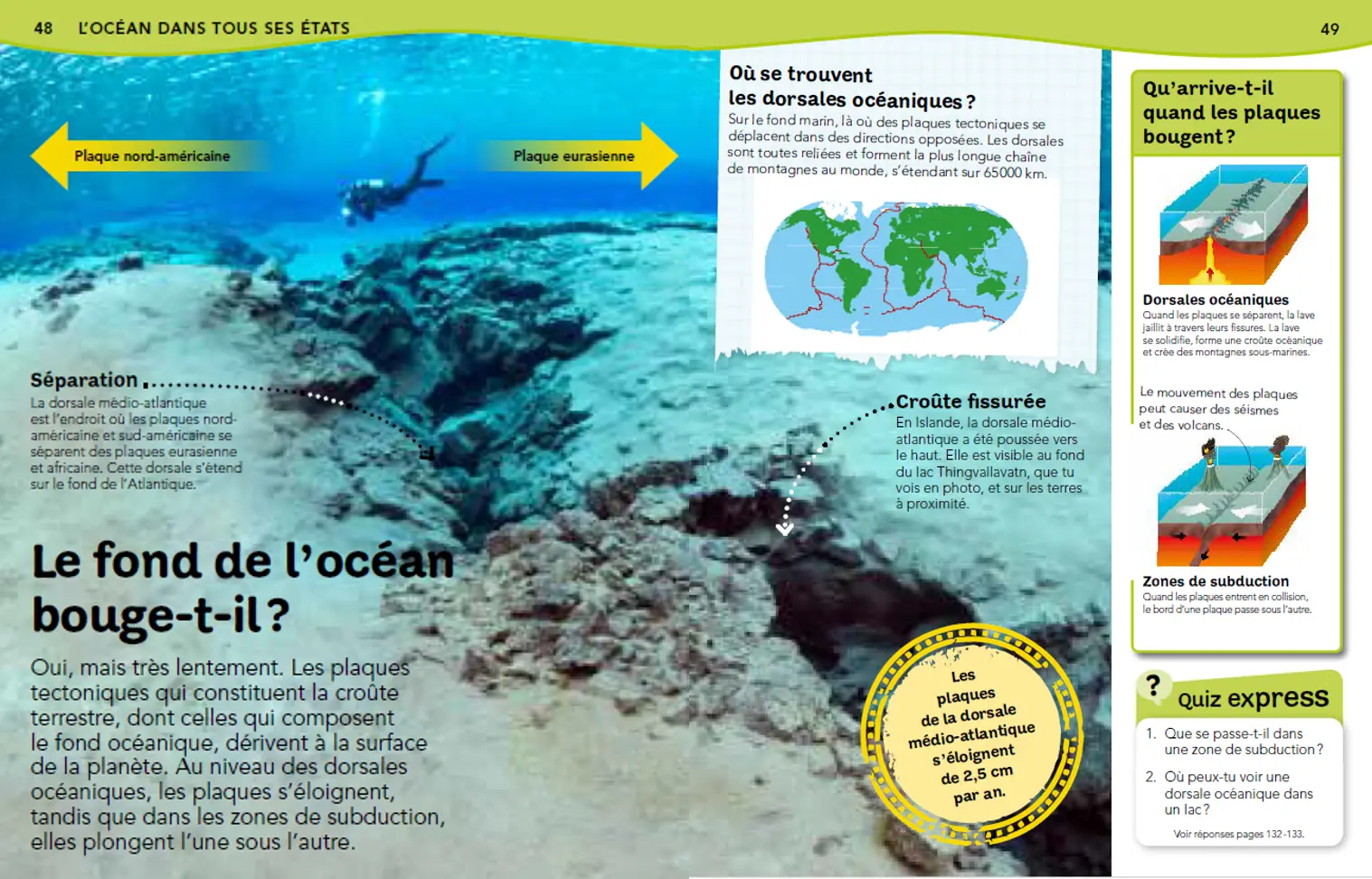 L'encyclopédie des océans - Le grand livre des découvertes marines en questions/réponses - Dès 7 ans - Livre documentaire - 9782092496947 - page-intérieure3