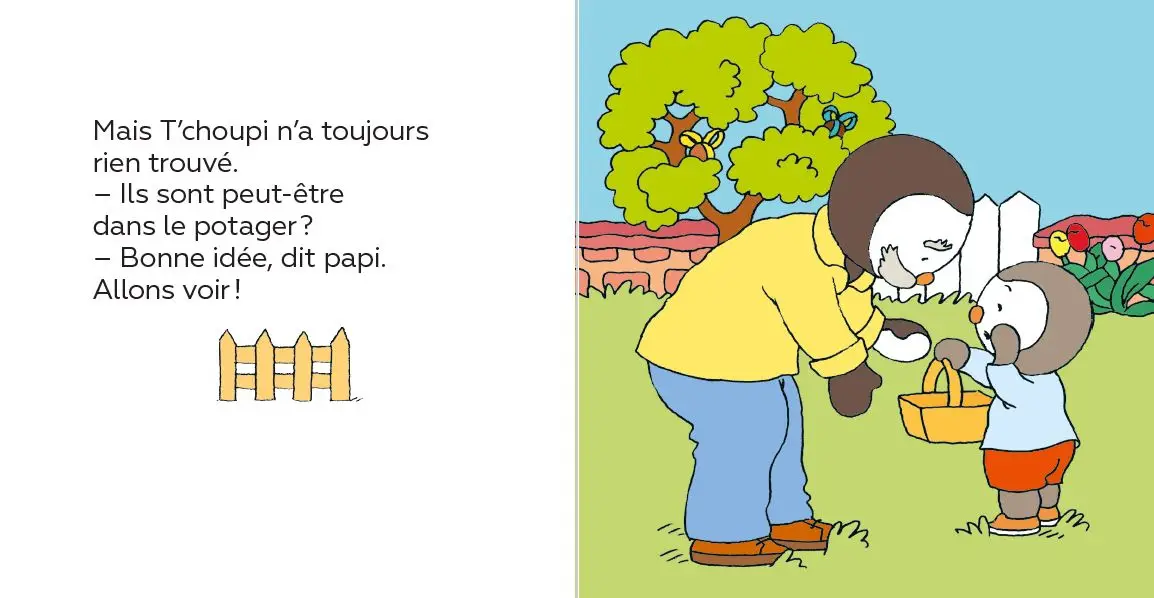 T'choupi cherche oeufs Pâques - Dès 2 ans - Album(s) - 9782092574287 - page-interieure3