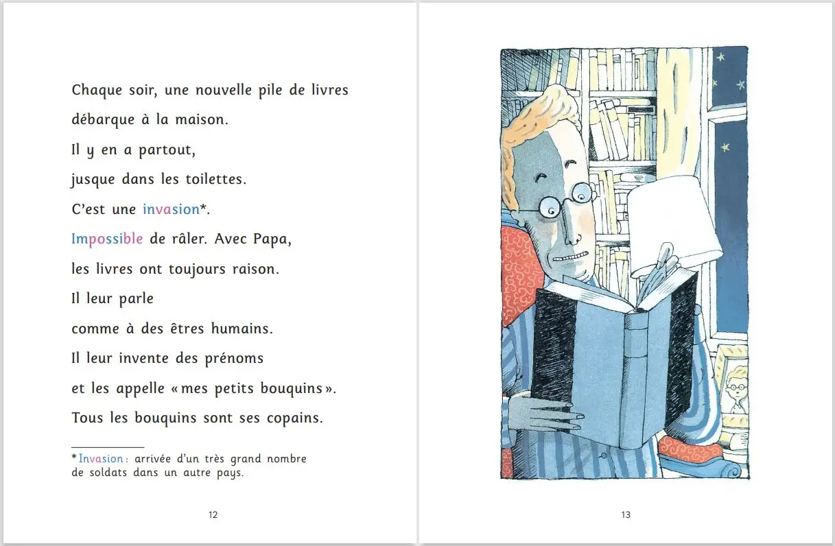 Le Buveur d'encre  - adapté aux enfants DYS ou dyslexiques - Dès 7 ans - Roman - 9782092576434 - page-intérieure3