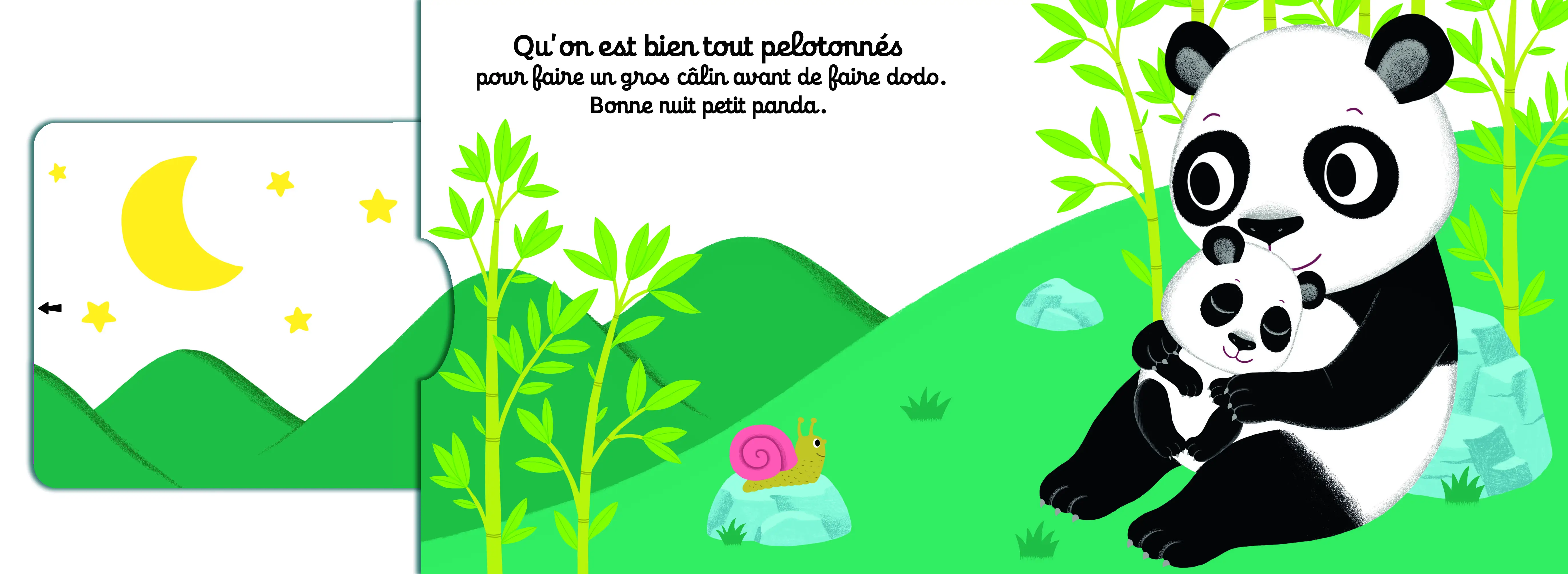 Bonne nuit petit panda ! - Livre animé - Kididoc dès 1 an - Livre documentaire - 9782092587492 - page-interieure3