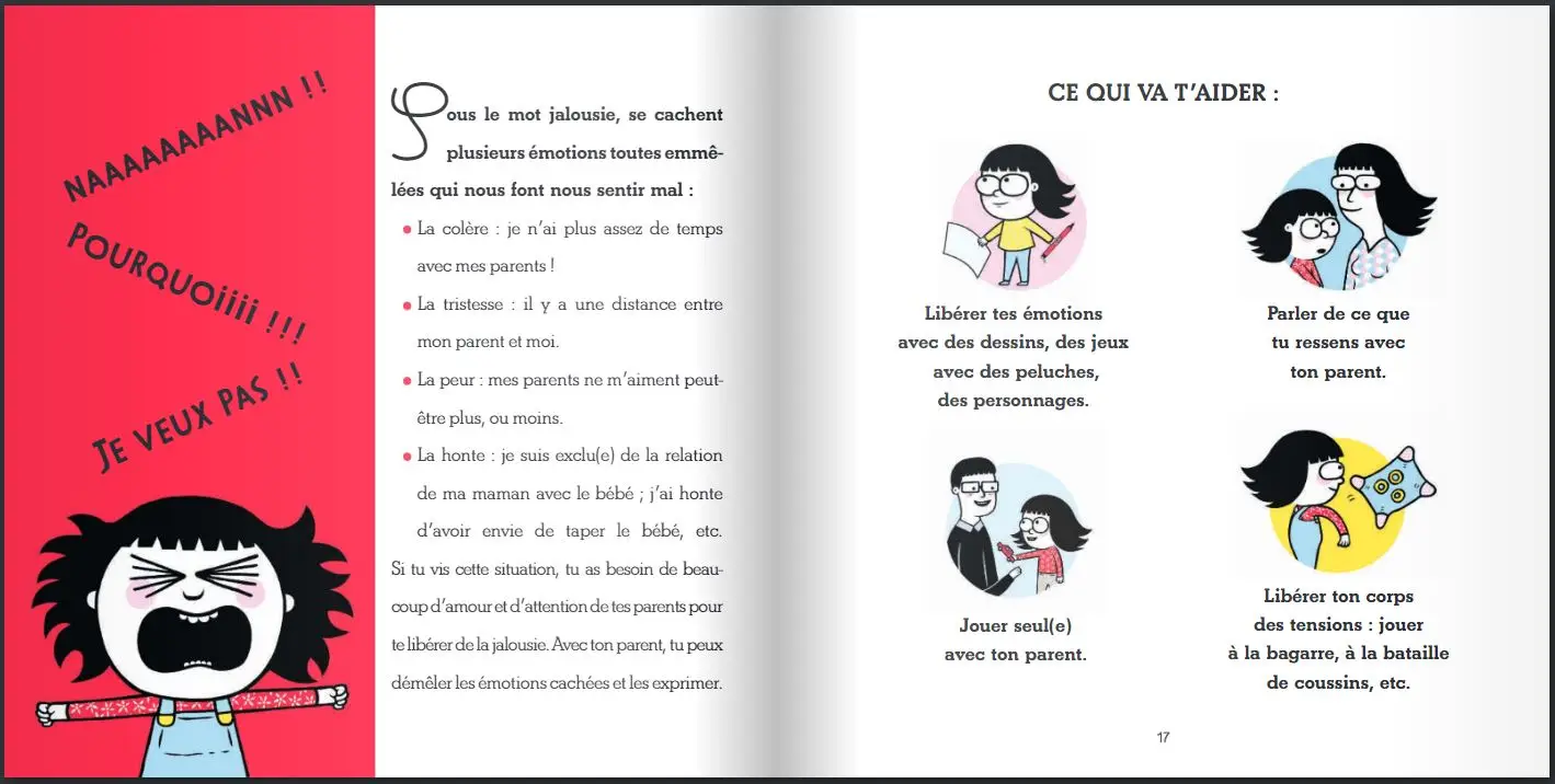 La jalousie - 3 Histoires pour la comprendre et s'aimer plus - Isabelle Filliozat - Dès 4 ans - Album(s) - 9782092589403 - page-interieure3